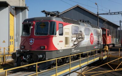 SBB feiert 175 Jahre Schweizer Bahnen mit zwei Extra-Loks